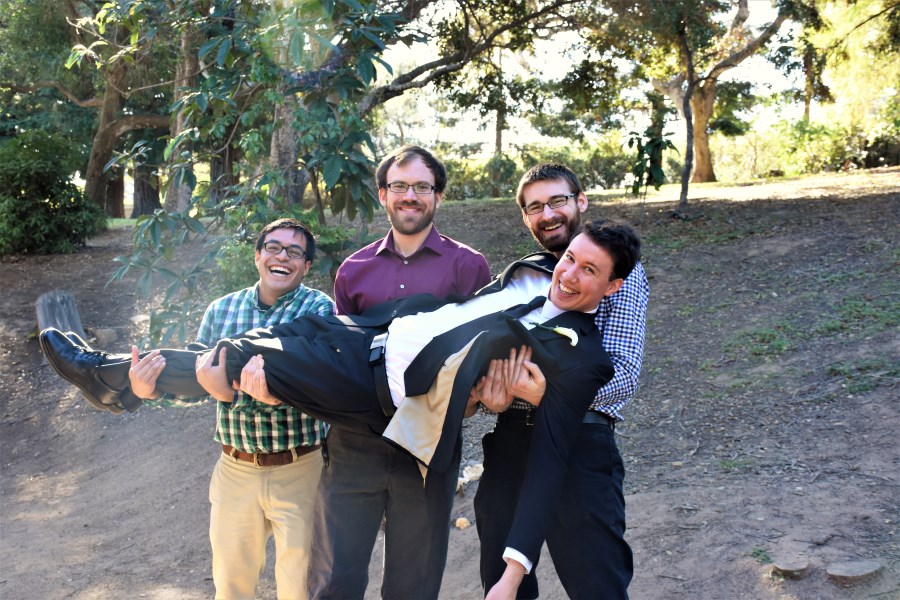 Andrew, Brian, Brad and John - Wedding, November 2016 in Montecito